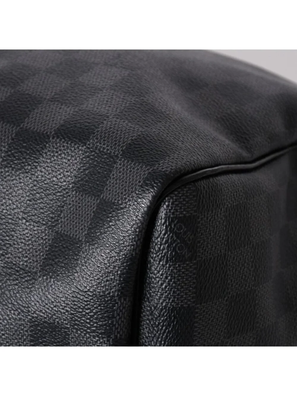 Louis Vuitton Keepall Bandouliere 45 Monogram Eclipse Canvas Black Leather